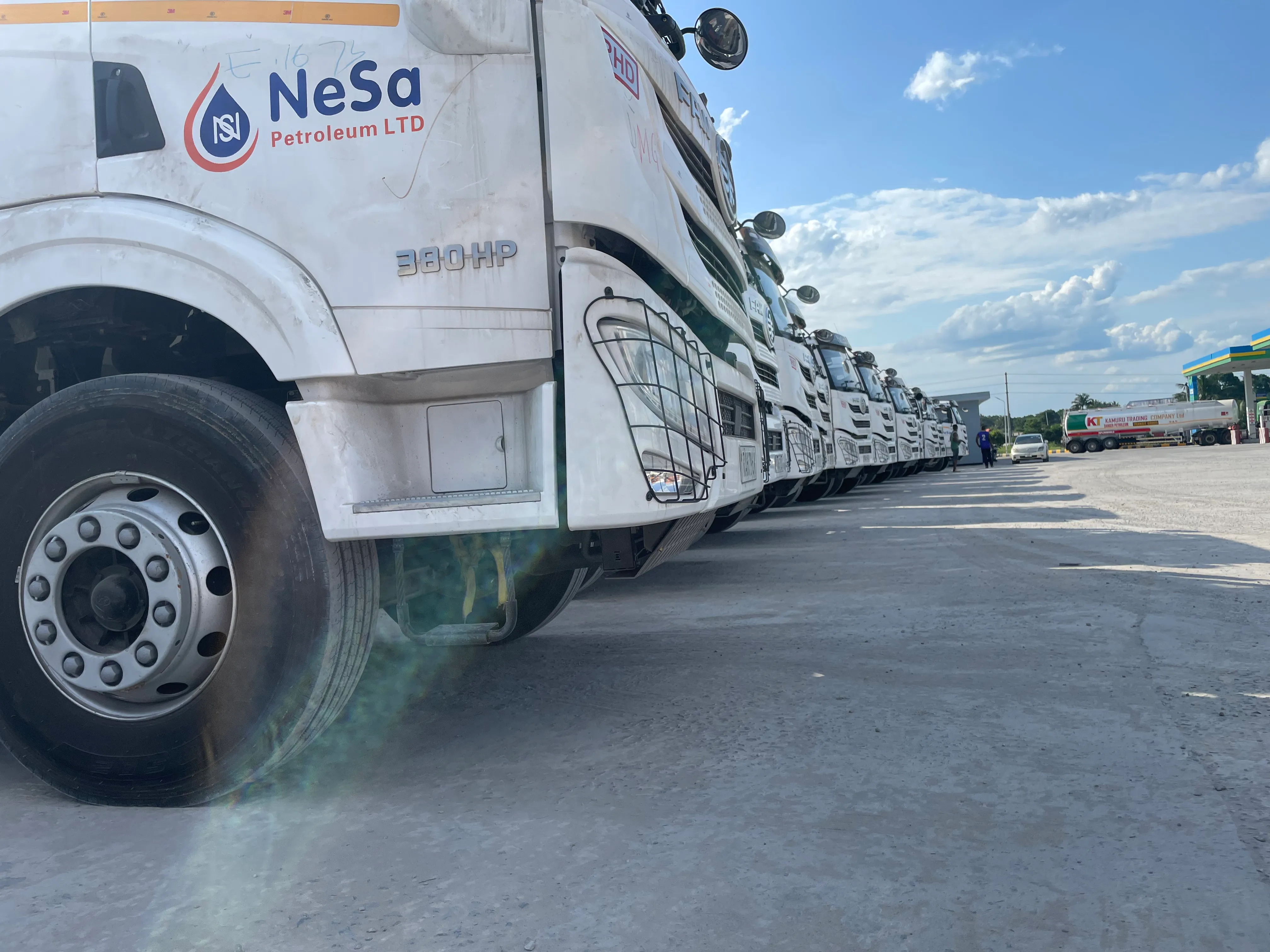 NESA Petroleum fleet in Rwanda